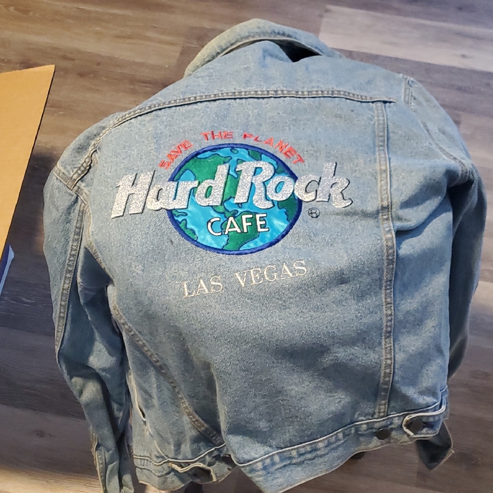 Hard Rock Cafe Las Vegas Denim Jacket